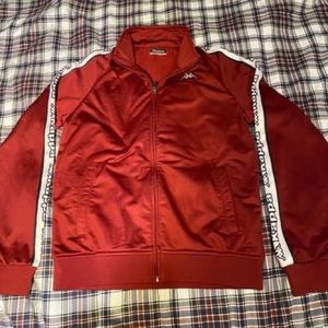Medium Red Kappa Zip-up Sweater